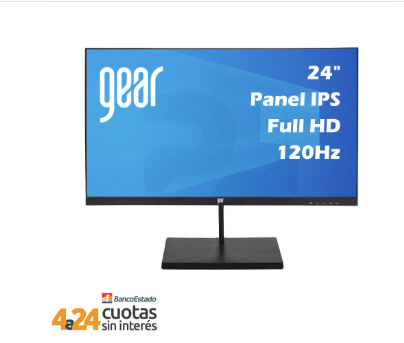 Monitor 24" Full HD, Panel IPS, 120Hz
