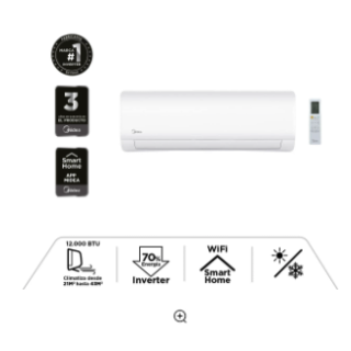 Split Inverter XtremeDura Frio-Calor 12000 Btu + Wifi