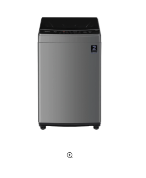 Lavadora Carga Superior Automática Gris 9,5KG