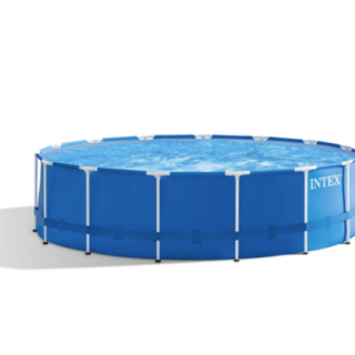 Piscina Estructural Redonda INTEX Metal Frame, 457 X 122 cm, 16.805 Litros