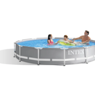 Piscina Estructural Redonda Intex Prism Frame, 366 x 76 cm, 6.502 Litros