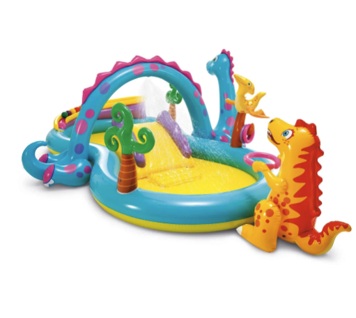 Piscina Centro de Juegos inflable Dinos INTEX