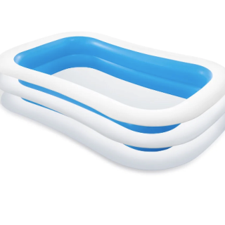 Piscina Familiar Inflable Rectangular INTEX, 262 x 175 x 56 cm, 770L