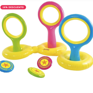 Juego de Agua Lanzamiento de Disco Volador INTEX