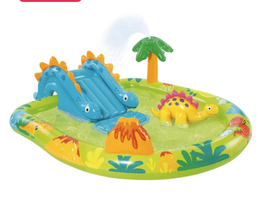 Piscina Centro de Juegos Acuático Inflable INTEX Dinosaurios