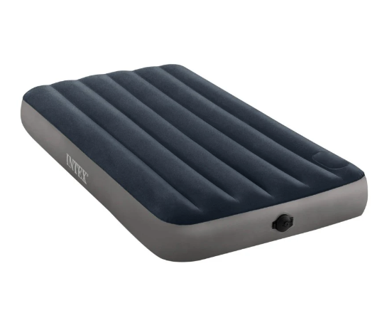 Colchón Inflable Twin INTEX 1 Plaza con Batería 2 Tiempos Dura-Beam Standard