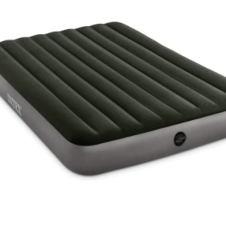 Colchón Inflable con Inflador a Pilas INTEX 2 Plazas Prestige Downy 152x203x25 cm