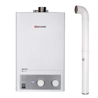 Pack Calefont 10 Litros G. Licuado Tiro Forzado + Kit