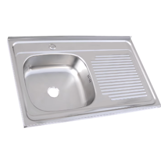 Lavaplatos Sobreponer 800x500 mm Derecho para monomando Splendid