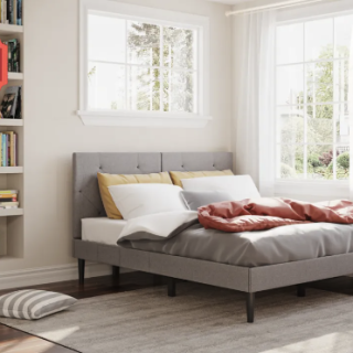 Cama Europea Tapizada