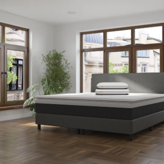 Combo Cama Tapizada Topper Hybrid