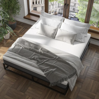Combo Cama de Metal + Confort Premium