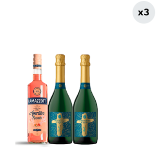 Pack Ramazzotti 700c + 2 Espumante Misiones de Rengo Brut 750cc