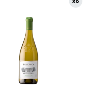 6x Vino Tarapacá Gran Reserva Sauvignon Blanc 750cc