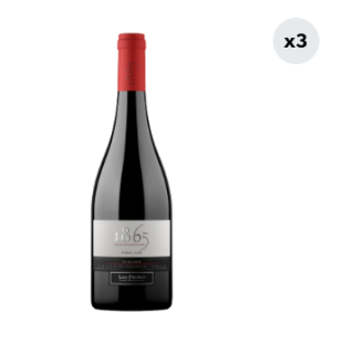 3x Vino 1865 Syrah 750cc