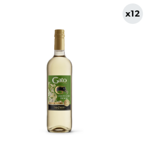 12x Cóctel de Vino Gato Selección Dulce Chirimoya 750cc