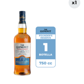 Whisky The Glenlivet Founders Reserve 40° 700cc