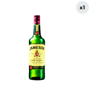 Whisky Jameson Irish 40° 750cc
