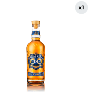 Whisky Chivas Regal 18 Años 40° 750cc