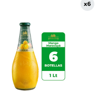6x Néctar Watt's Selección Mango-Maracuyá 1L