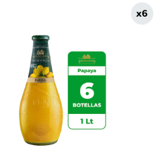 6x Néctar Watt's Selección Papaya 1L