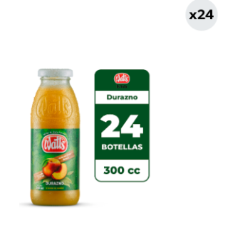 24x Néctar Watt's Durazno 300cc