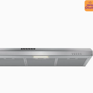 Campana de Cocina Extractora Mademsa 80cm Gran Poder de Succión y Filtración dual DM8SS Inox