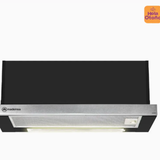 Campana de Cocina Extractora Mademsa Retráctil 60cm Empotrable MX 6270 Negra