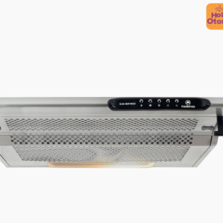 Campana de Cocina Extractora Mademsa Retráctil 60cm Double Function M60 Inox