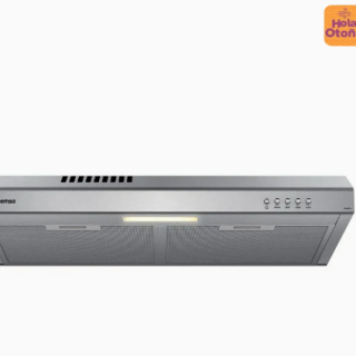 Campana de Cocina Extractora Mademsa 60cm Gran Poder de Succión y Filtración dual DM6SS Inox