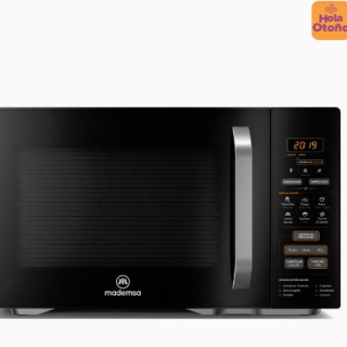 Microondas Mademsa 31 Litros Digital Descongelamiento Inteligente MM31FB Negro