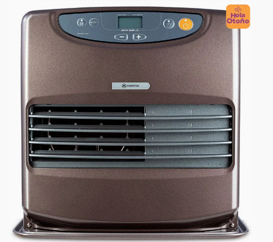 Estufa Parafina Láser Mademsa 9 Litros 4,65Kw Panel Digital y Timer MFHK 590 Plus