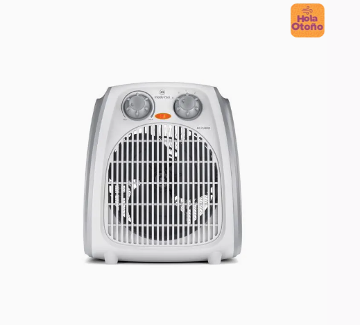 Termoventilador Mademsa 1800W 2 Velocidades y Termostato TV300 Blanco