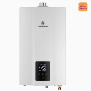 Calefont Gas Licuado Mademsa 13 Litros Tiro Balanceado Cámara Estanca Balanced 13 Eco GL