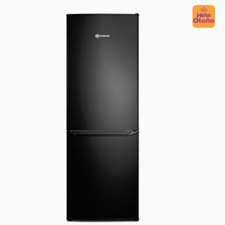 Refrigerador Mademsa 173L Frío Directo Bottom Freezer Puerta Reversible MED165B Negro