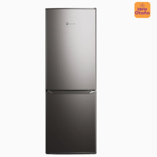 Refrigerador Mademsa 173L Frío Directo Bottom Freezer Puerta Reversible MED165 Inox