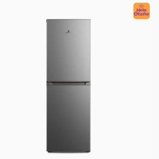 Refrigerador Mademsa 248L Frío Directo Bottom Freezer Puerta Reversible MED250 Silver
