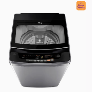 Lavadora Automática Mademsa 12Kg Carga Superior Fuzzy Automático 12 SZG Gris