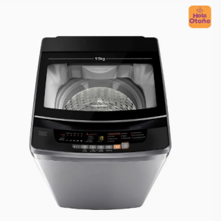 Lavadora Automática Mademsa 9,5Kg Carga Superior Fuzzy Automático 9,5 SZG Gris