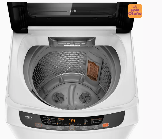 Lavadora Automática Mademsa 18Kg Carga Superior Dispensador Disolución Máxima 18 BZG Blanca