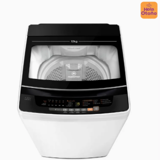 Lavadora Automática Mademsa 12Kg Carga Superior Fuzzy Automático 12 BZG Blanca