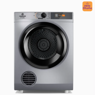 Secadora de Ropa Mademsa 9kg Carga Frontal Secado Automático y Panel Digital 9D MZG PRO Gris