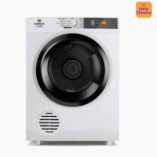 Secadora de Ropa Mademsa 9Kg Carga Frontal Secado Automático y Panel Digital 9D BZG PRO Blanca