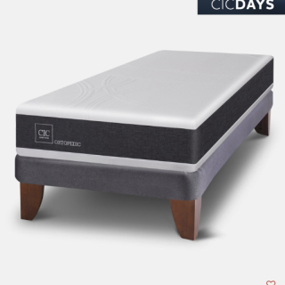 Cama Europea 1 Plaza Ortopedic