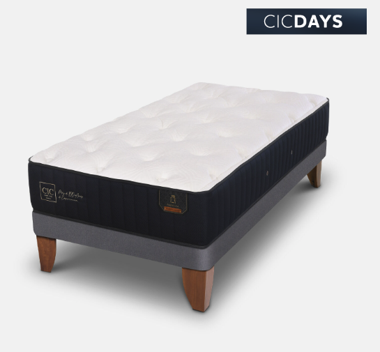 Cama Europea 1,5 Plazas Premium