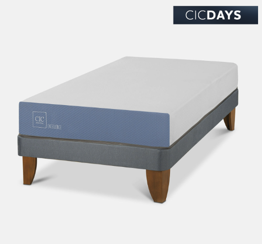 Cama Europea 1,5 Plazas Excellence