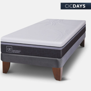 Cama Europea 1,5 Plazas Ortopedic Advance
