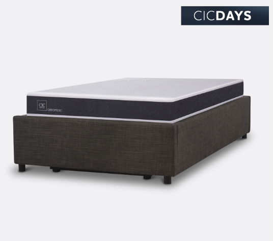 Cama Space Box 1,5 Plazas Ortopedic