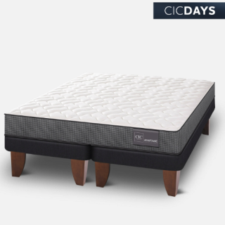 Cama Europea 2 Plazas Anatomic Base Dividida