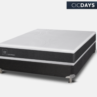 Box Spring 2 Plazas Ortopedic Base Normal 5 Zonas